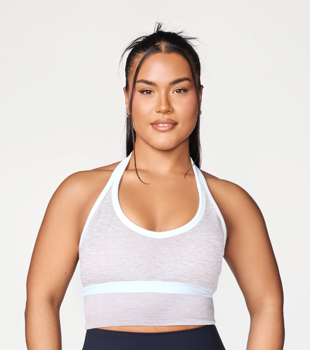 BONDED HALTER BRA