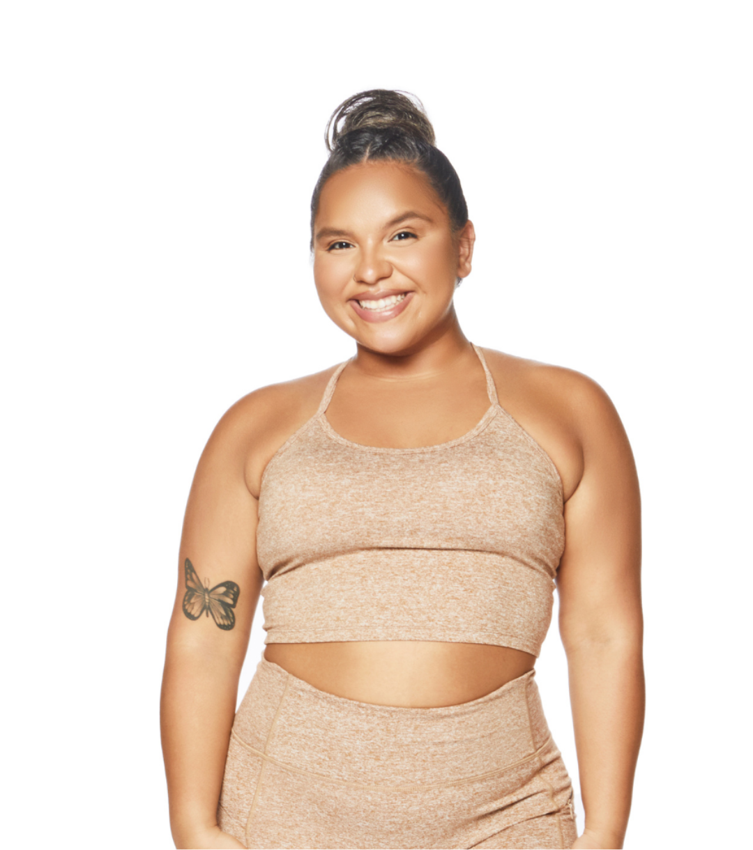 ALLURE HEATHER CROPPED TOP