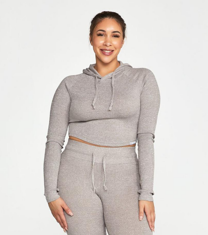 LOUNGE CROPPED HOODIE