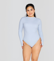 EXPOSED REVERSIBLE LONG SLEEVE BODYSUIT