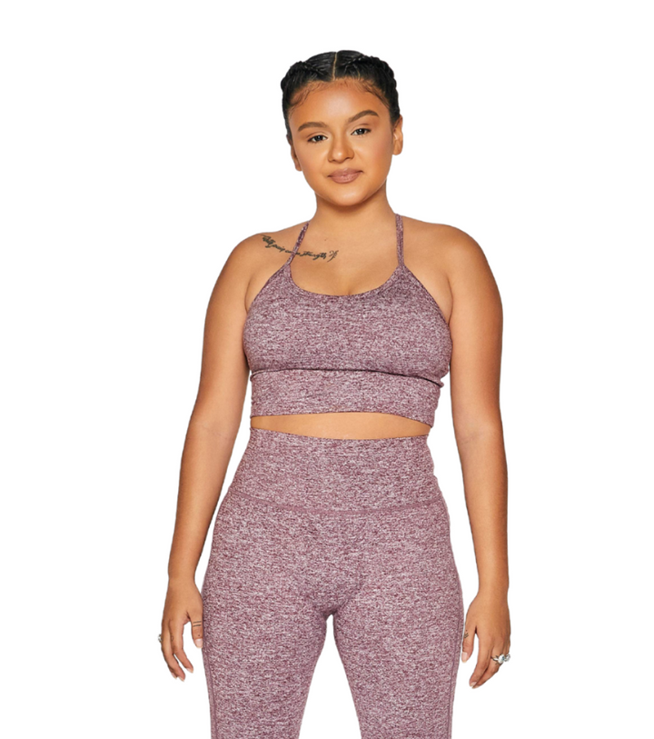 ALLURE HEATHER CROPPED TOP