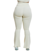 CINCHED CROSS OVER FLARE LEGGINGS in