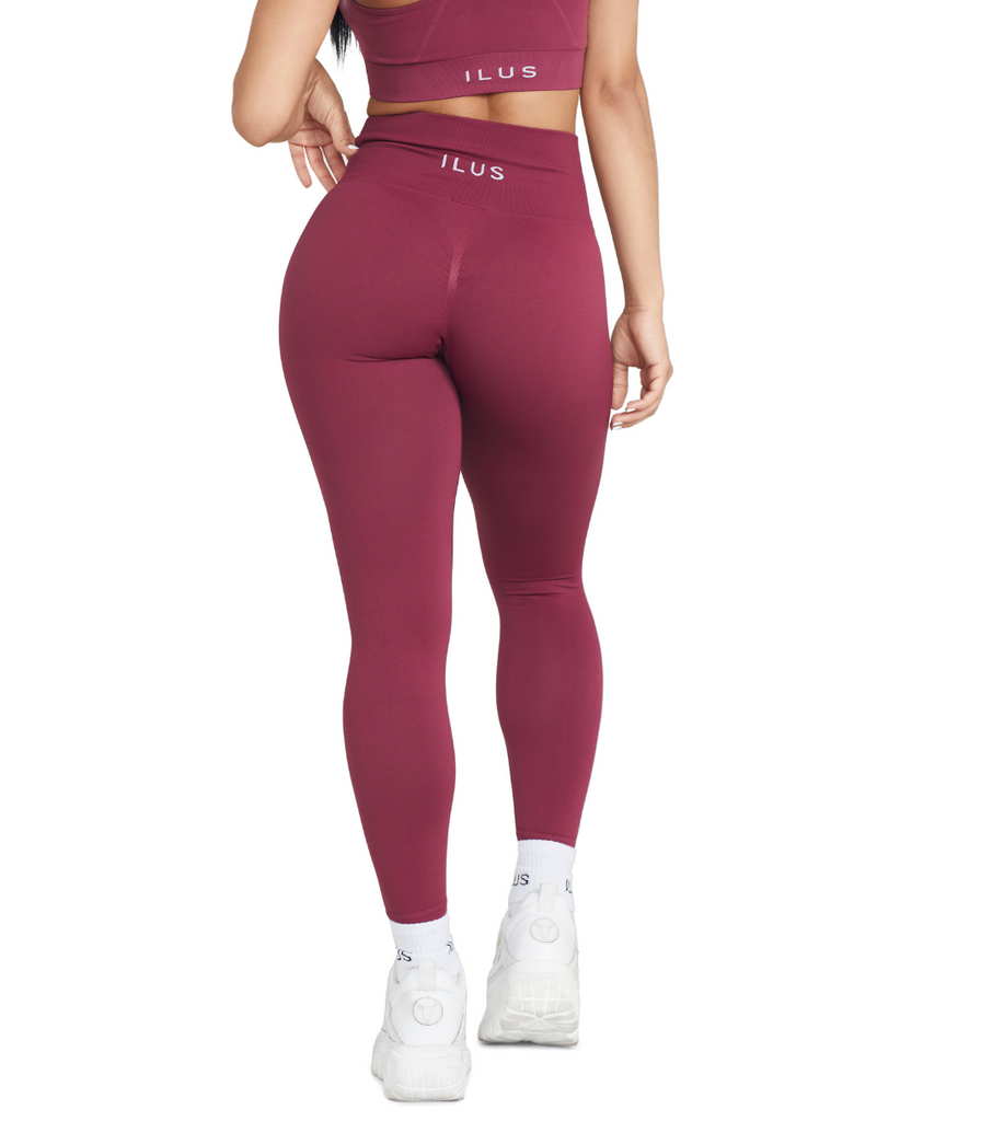Cinched back leggings top