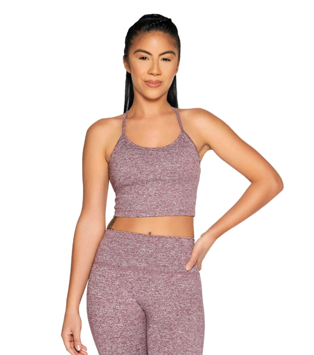 ALLURE HEATHER CROPPED TOP