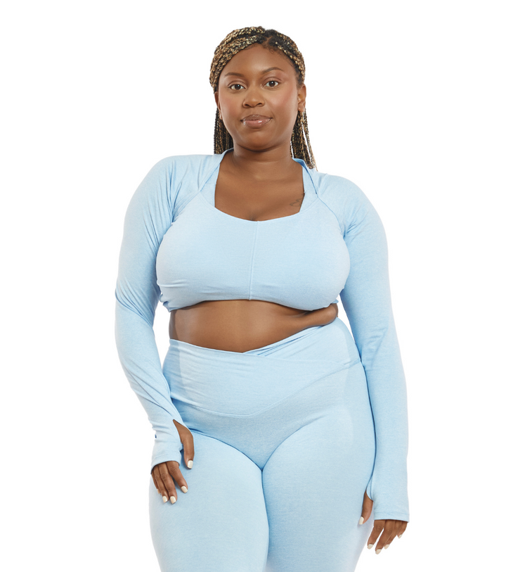 CINCH ALLURE CROSS-OVER CROP TOP