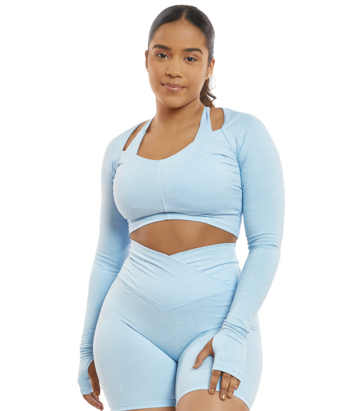 CINCH ALLURE CROSS-OVER CROP TOP