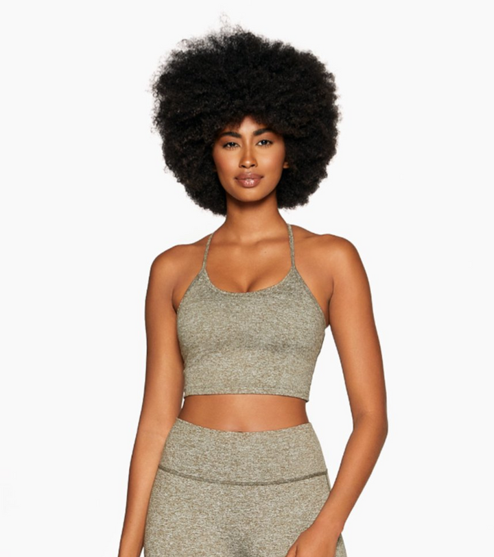 ALLURE HEATHER CROPPED TOP