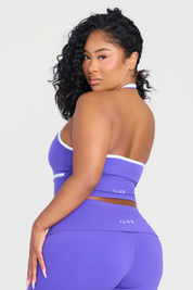 BONDED HALTER BRA