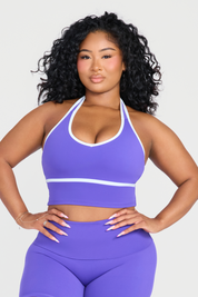 BONDED HALTER BRA