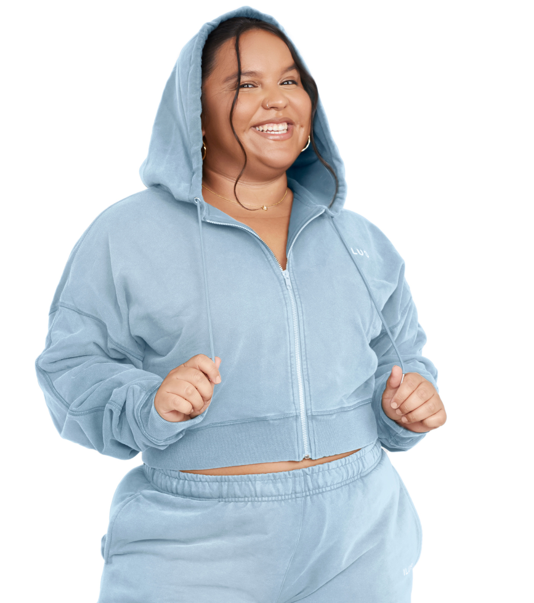 IDEAALINE ZIP-UP HOODIE