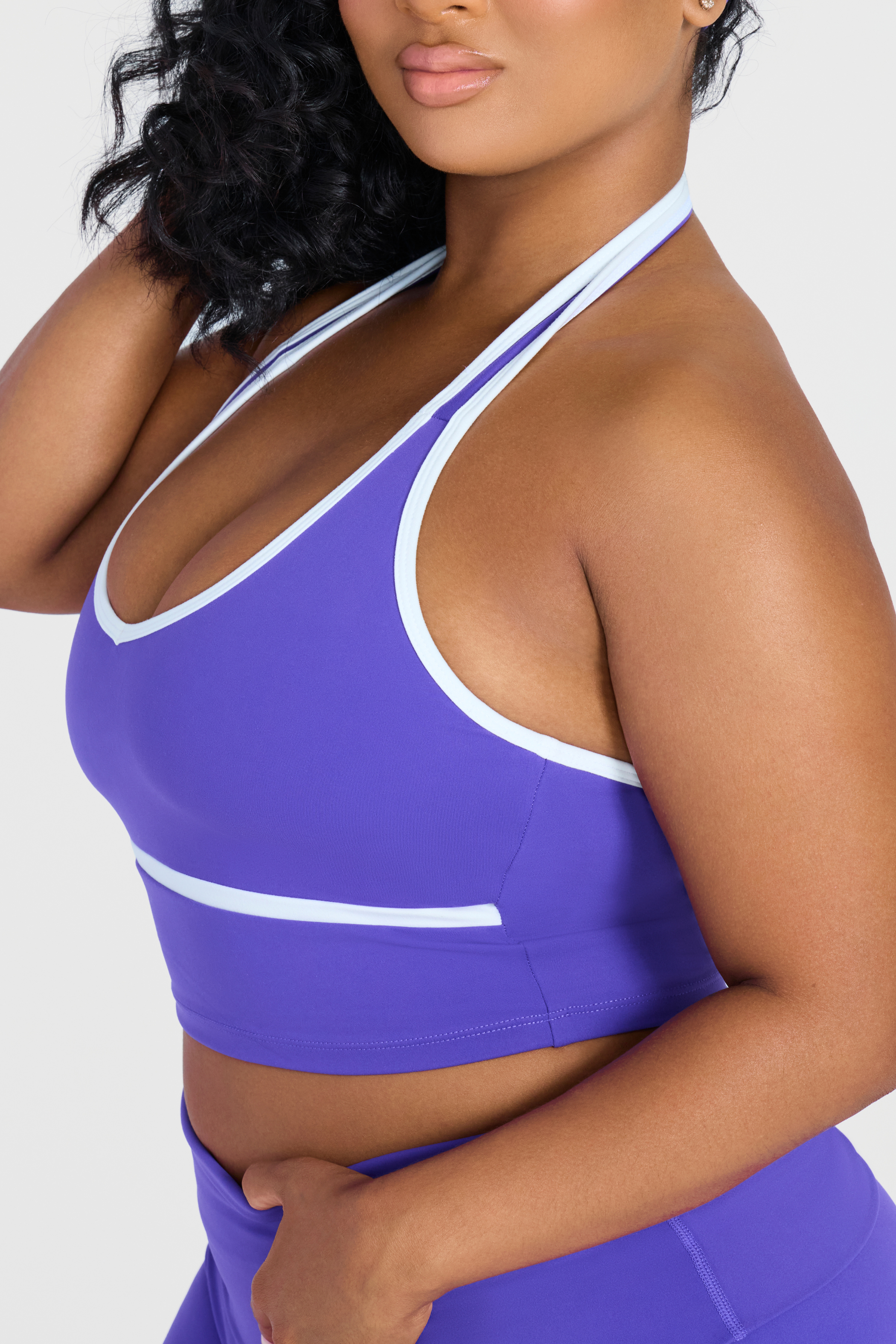 BONDED HALTER BRA