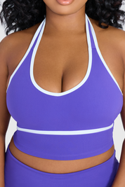 BONDED HALTER BRA