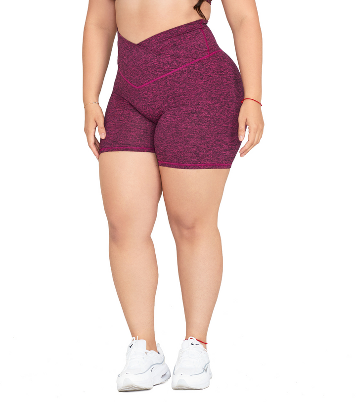 CINCHED CROSS OVER SHORTS