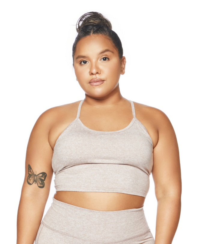 ALLURE HEATHER CROPPED TOP