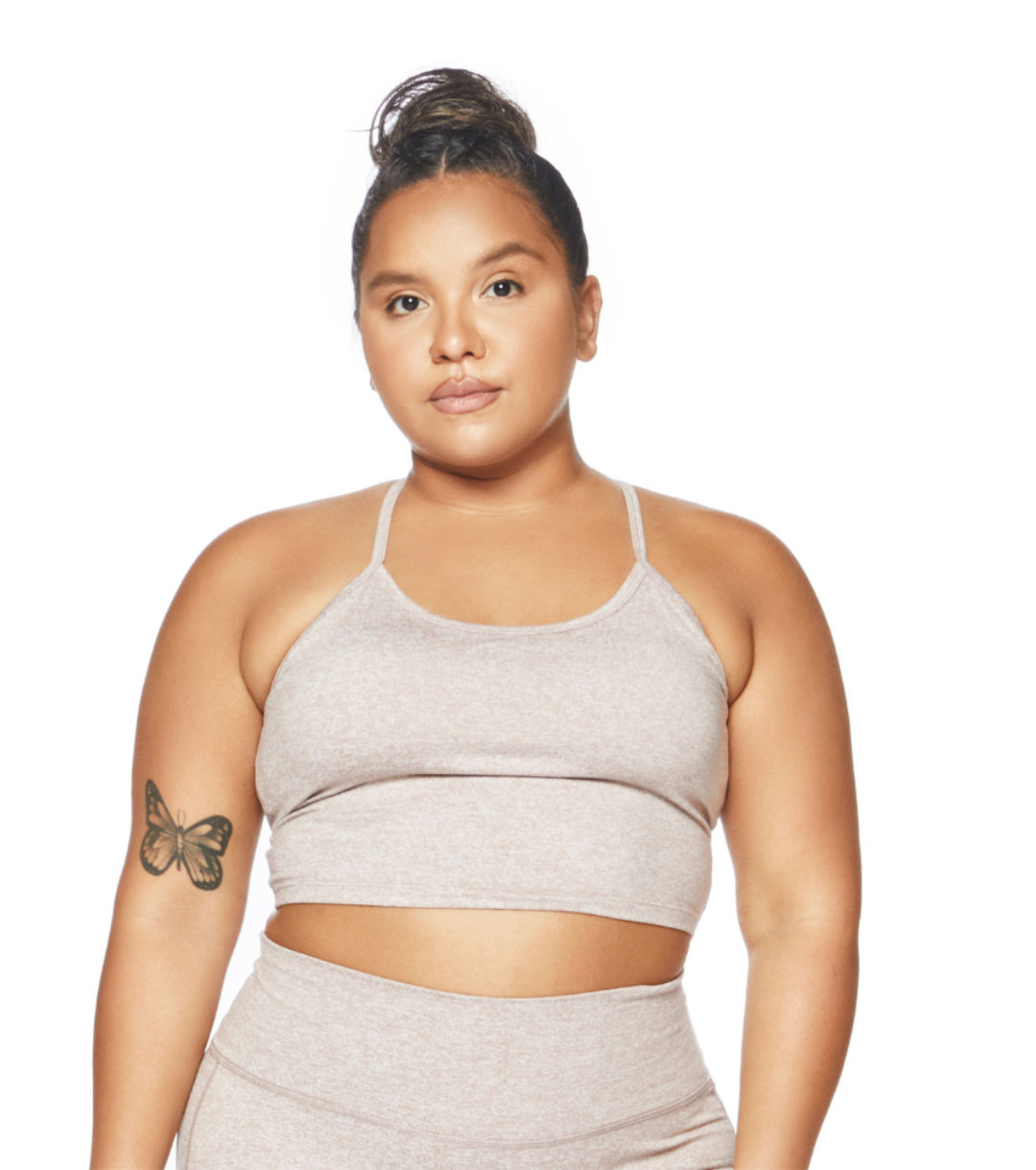 ALLURE HEATHER CROPPED TOP