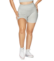 ALLURE HEATHER ENHANCED ZIPPER SHORTS