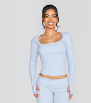 ESSENTIAL SCOOP LONG SLEEVE