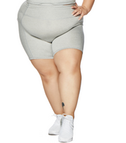 ALLURE HEATHER ENHANCED ZIPPER SHORTS