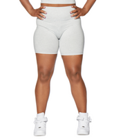 ALLURE HEATHER ENHANCED ZIPPER SHORTS