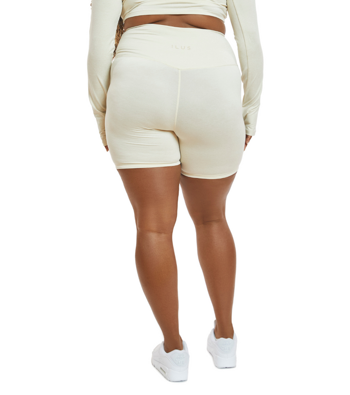 CINCHED CROSS OVER SHORTS
