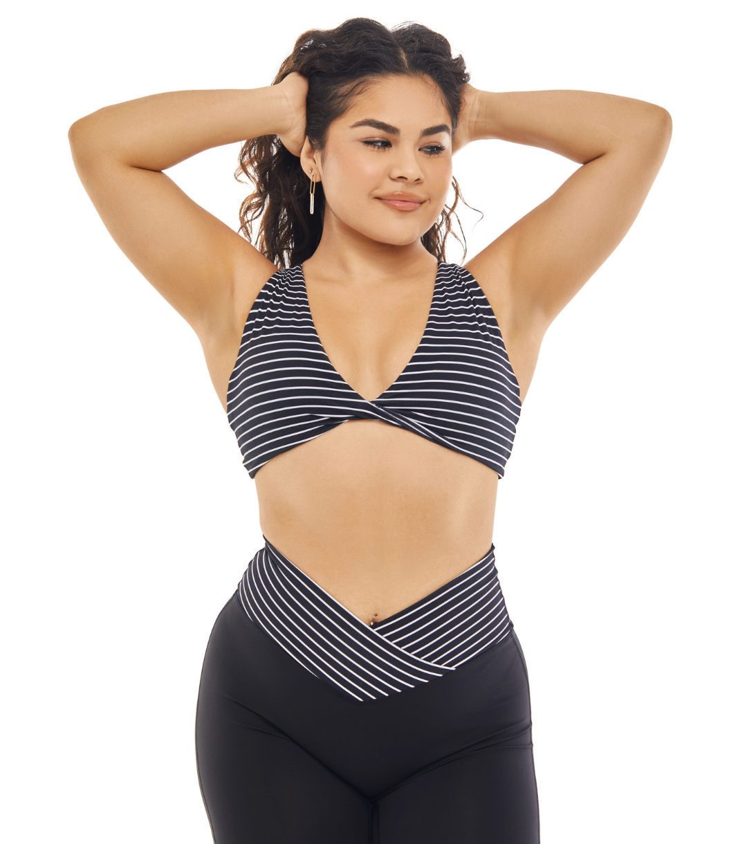 CINCH TWIST LINEAR BRA