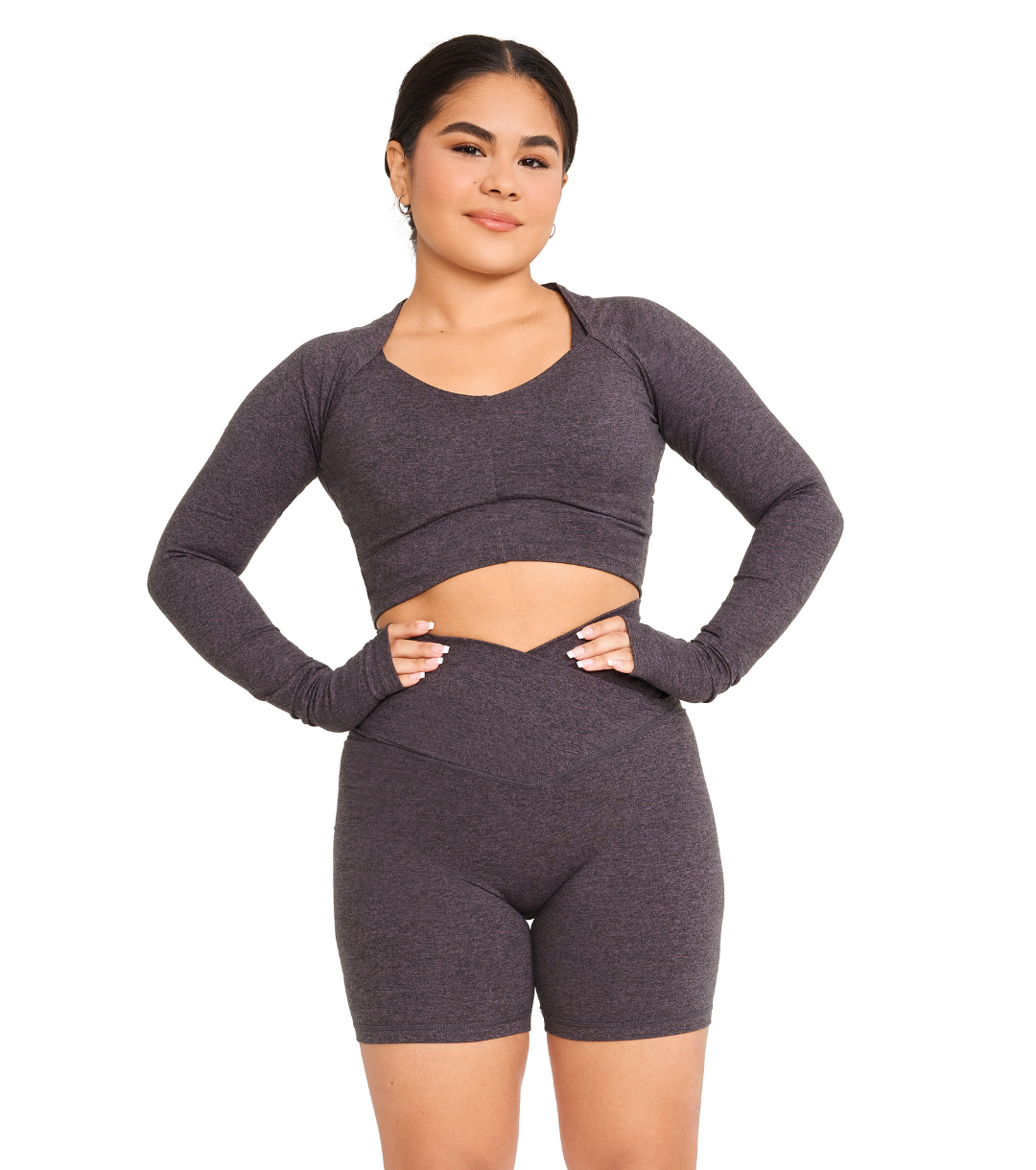 CINCH ALLURE CROSS-OVER CROP TOP