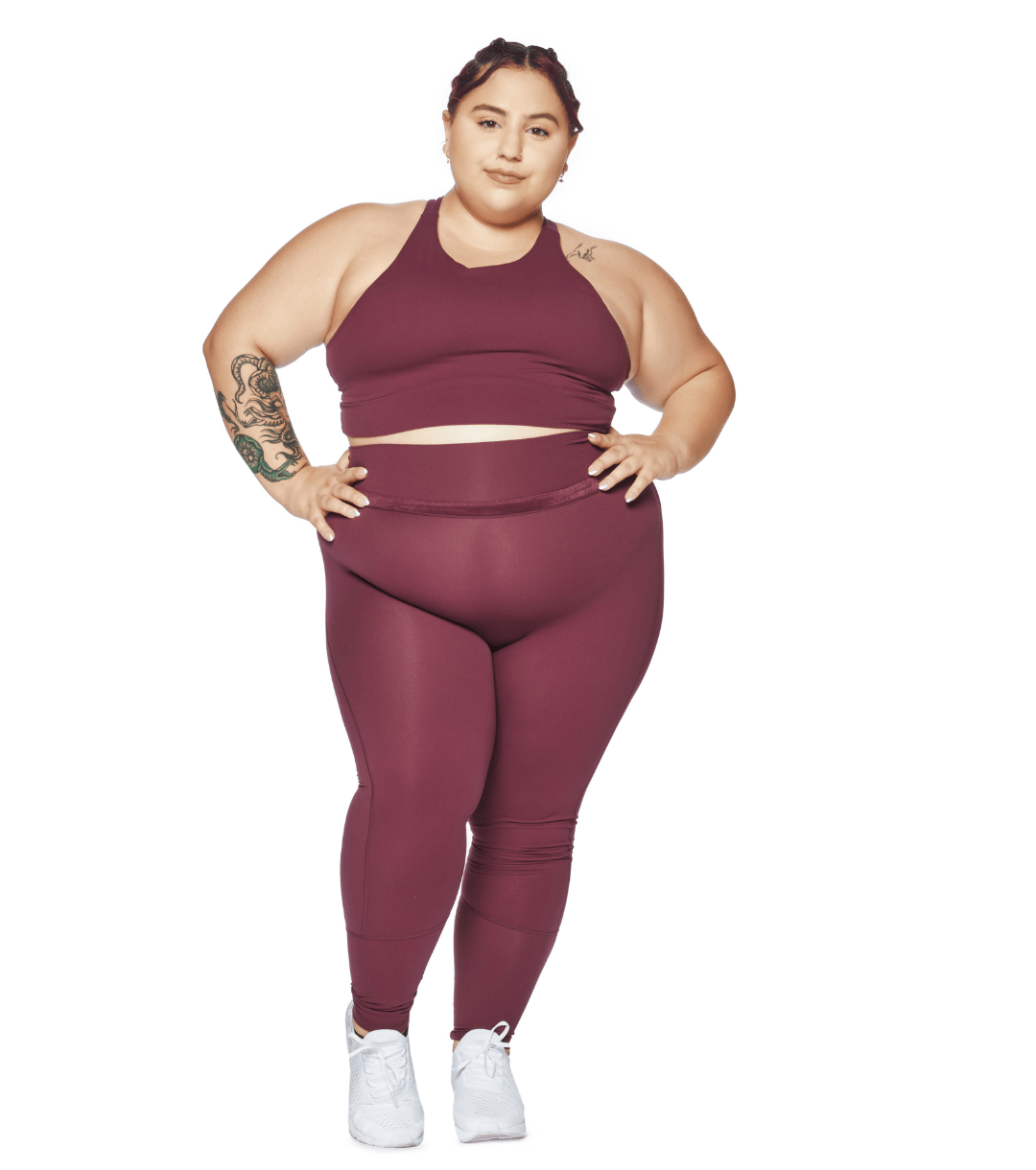 ACCENTUATE VELOUR LEGGINGS - ILUS LABEL