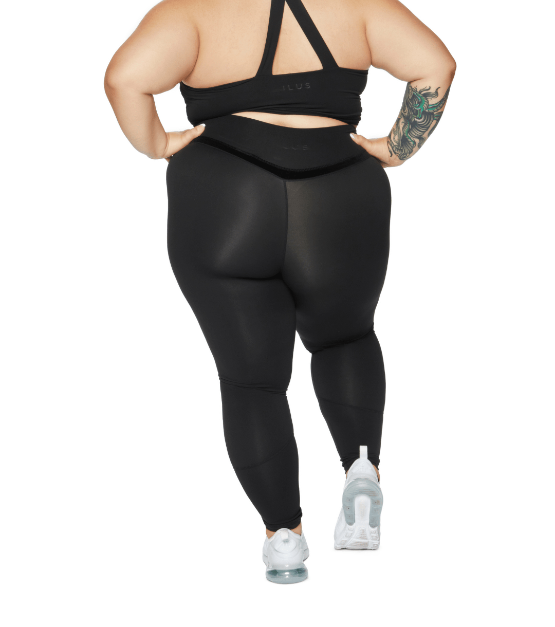 ACCENTUATE VELOUR LEGGINGS - ILUS LABEL