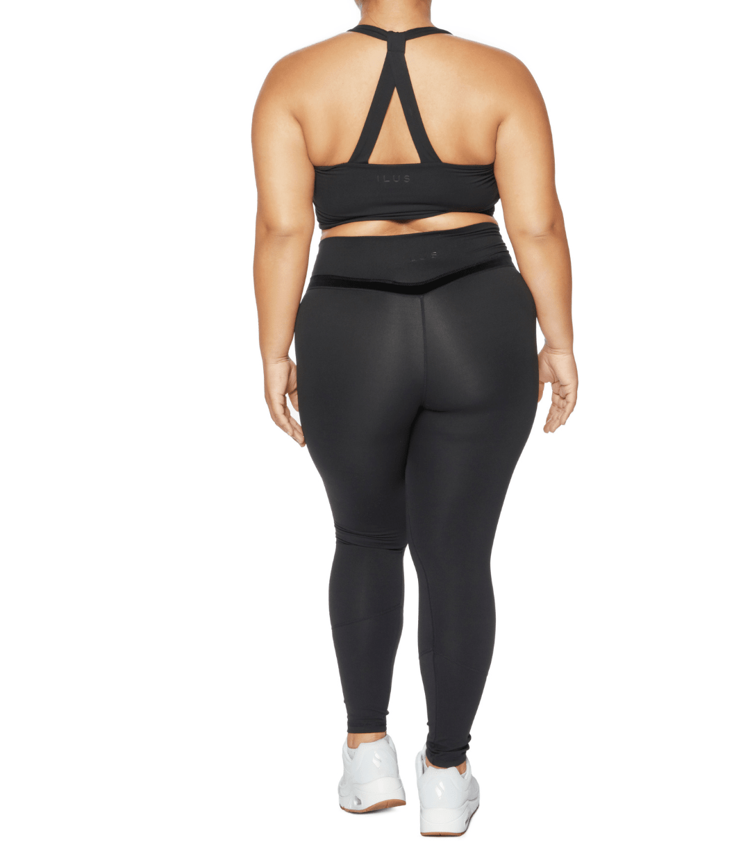 ACCENTUATE VELOUR LEGGINGS - ILUS LABEL