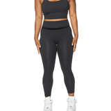 ACCENTUATE VELOUR LEGGINGS - ILUS LABEL