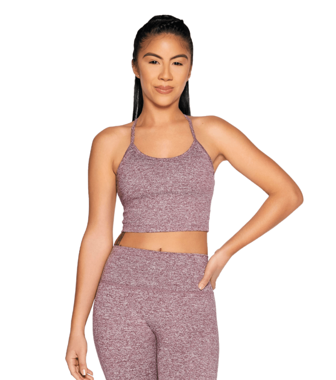ALLURE HEATHER CROPPED TOP - ILUS LABEL