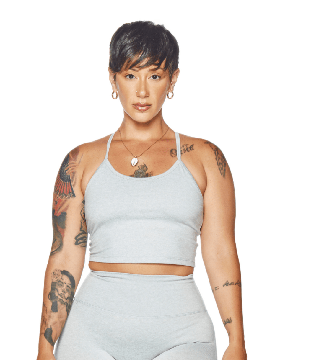 ALLURE HEATHER CROPPED TOP - ILUS LABEL