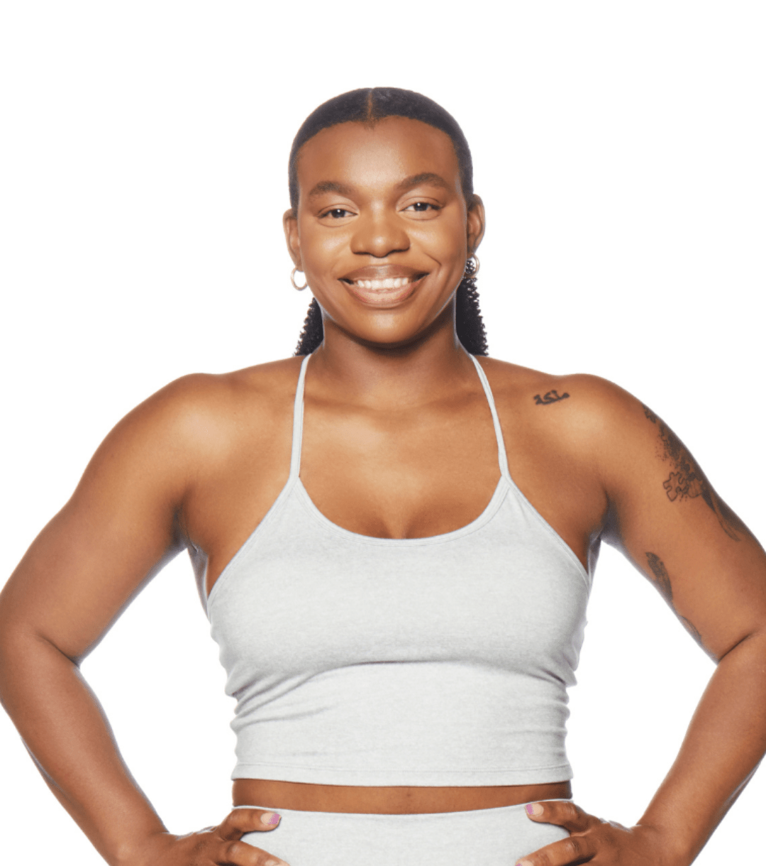 ALLURE HEATHER CROPPED TOP - ILUS LABEL