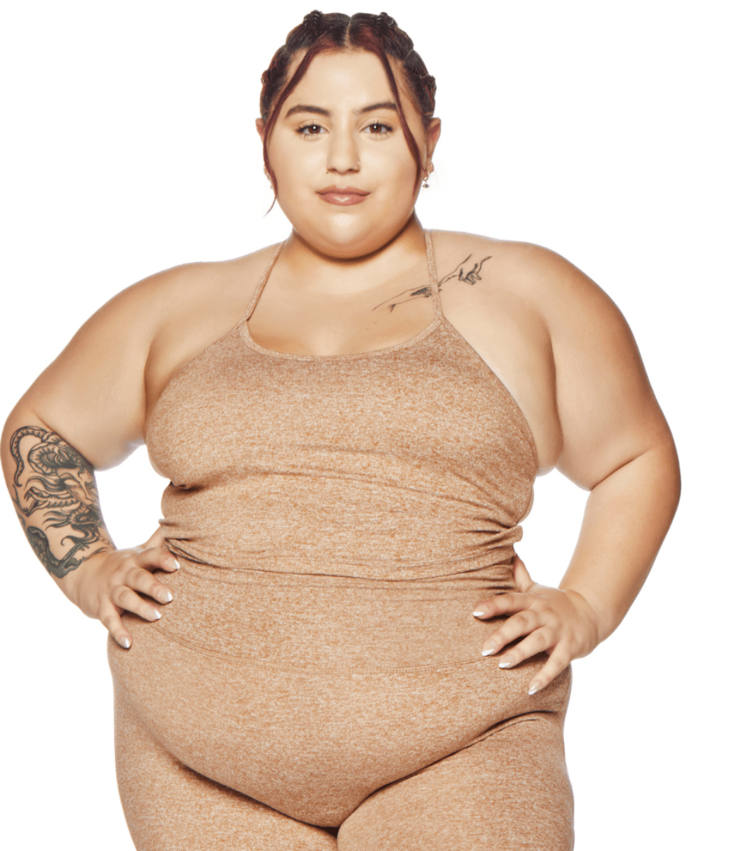 ALLURE HEATHER CROPPED TOP - ILUS LABEL