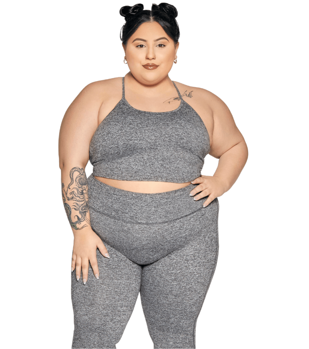 ALLURE HEATHER CROPPED TOP - ILUS LABEL