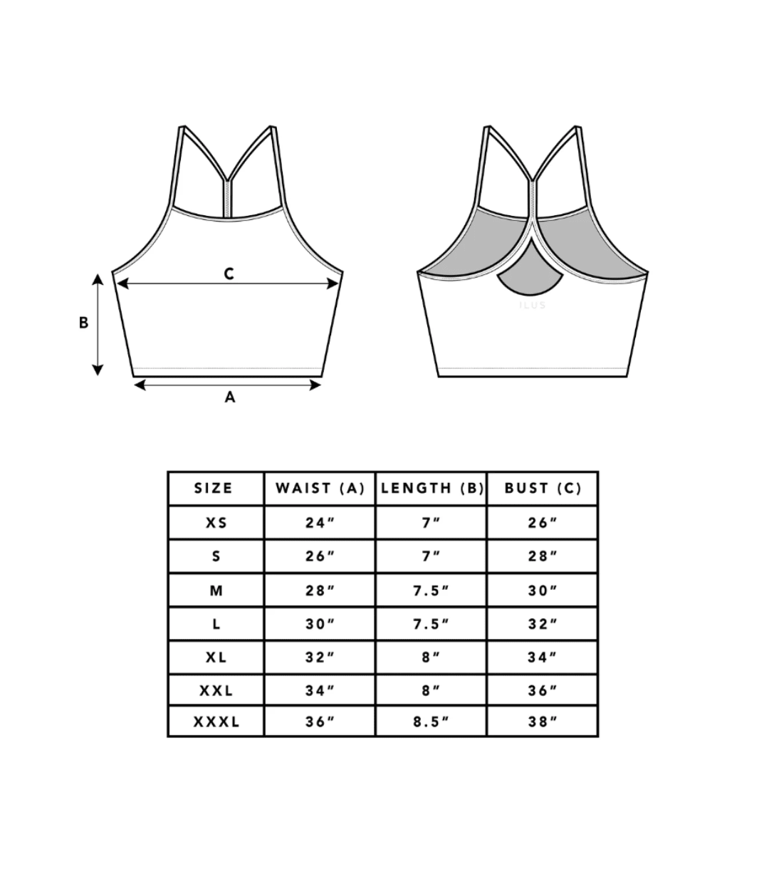 ALLURE HEATHER CROPPED TOP - ILUS LABEL