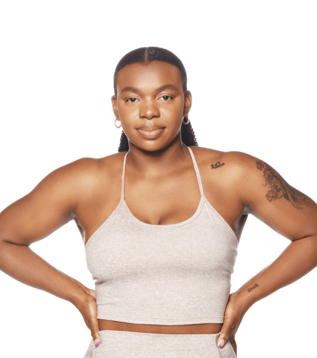 ALLURE HEATHER CROPPED TOP - ILUS LABEL