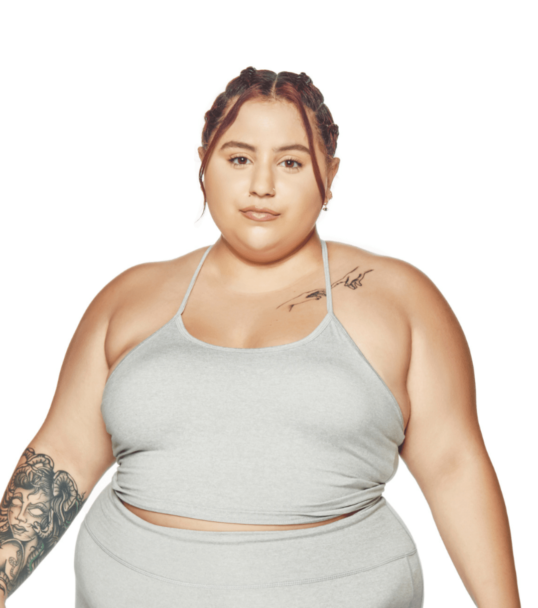 ALLURE HEATHER CROPPED TOP - ILUS LABEL