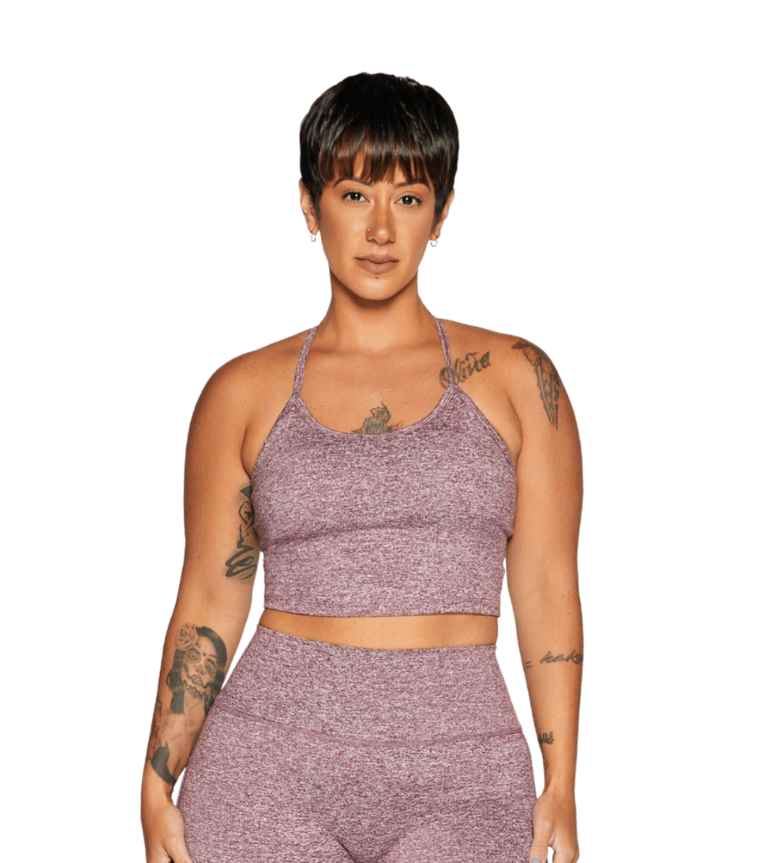 ALLURE HEATHER CROPPED TOP - ILUS LABEL