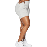 ALLURE HEATHER ENHANCED ZIPPER SHORTS - ILUS LABEL