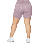 ALLURE HEATHER ENHANCED ZIPPER SHORTS - ILUS LABEL