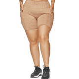 ALLURE HEATHER ENHANCED ZIPPER SHORTS - ILUS LABEL