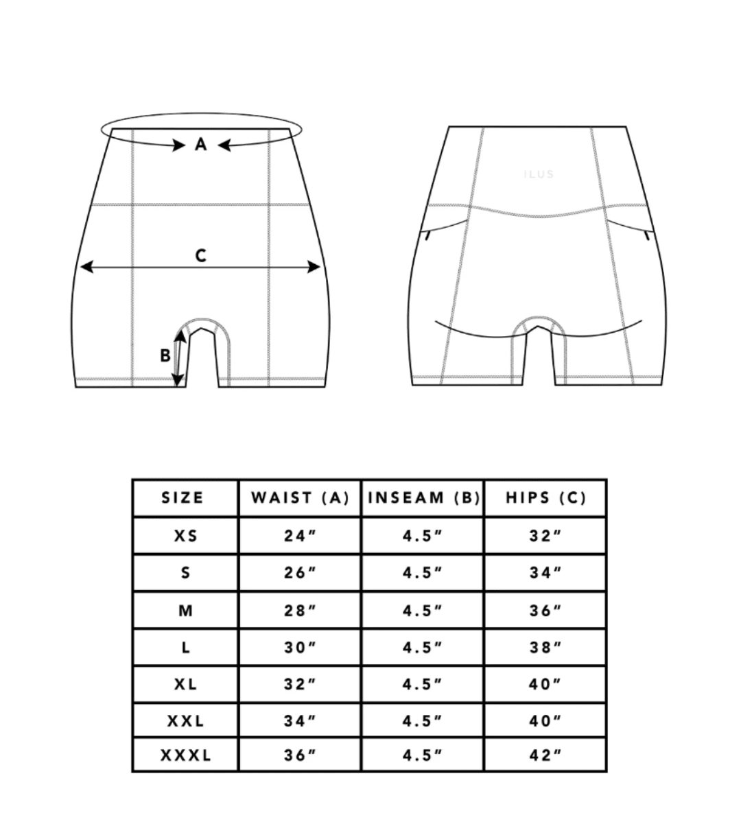 ALLURE HEATHER ENHANCED ZIPPER SHORTS - ILUS LABEL