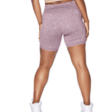 ALLURE HEATHER ENHANCED ZIPPER SHORTS - ILUS LABEL