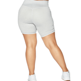 ALLURE HEATHER ENHANCED ZIPPER SHORTS - ILUS LABEL