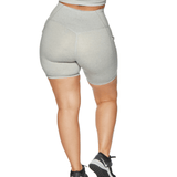 ALLURE HEATHER ENHANCED ZIPPER SHORTS - ILUS LABEL