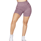 ALLURE HEATHER ENHANCED ZIPPER SHORTS - ILUS LABEL