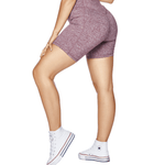 ALLURE HEATHER ENHANCED ZIPPER SHORTS - ILUS LABEL