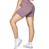 ALLURE HEATHER ENHANCED ZIPPER SHORTS - ILUS LABEL