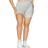 ALLURE HEATHER ENHANCED ZIPPER SHORTS - ILUS LABEL